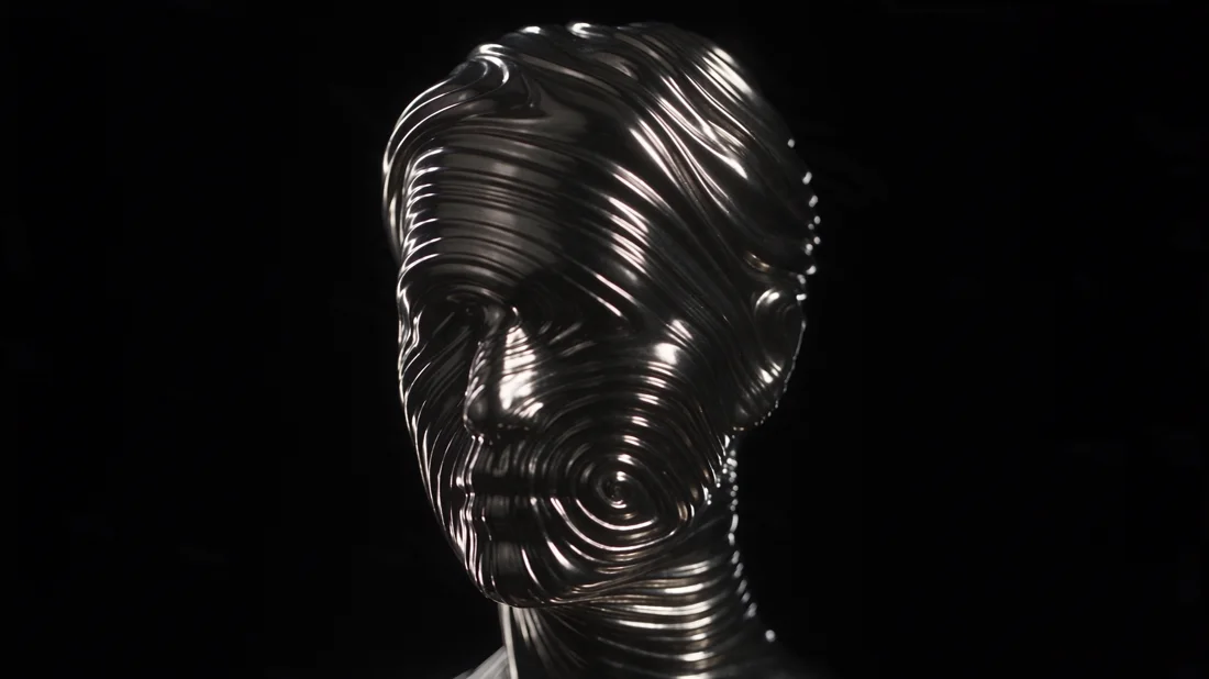 Chrome Flux — Liquid Chrome background