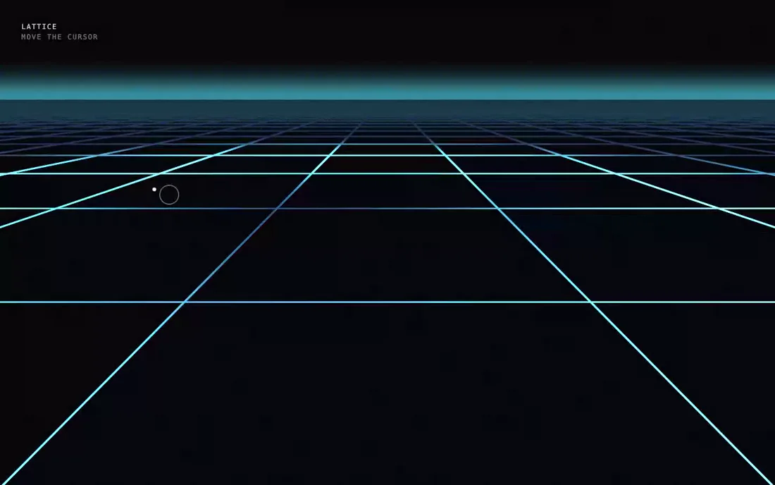 Lattice — Perspective Grid 3d section