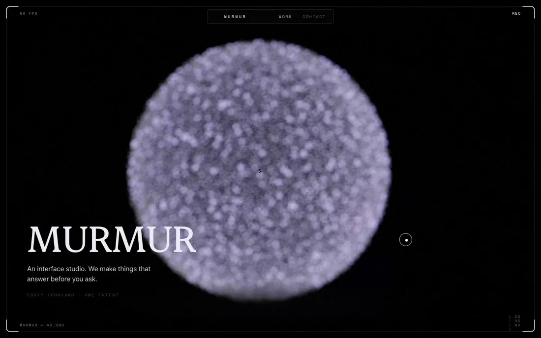 Murmur — Interface Studio template